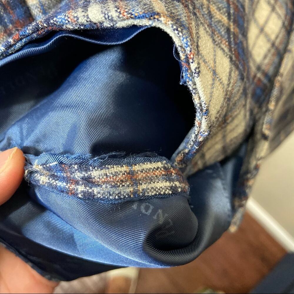 Pendleton Wool Vest 5 Button Down Pockets Plaid N… - image 3